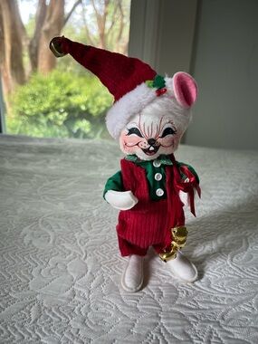 Annalee Christmas boy mouse 2018